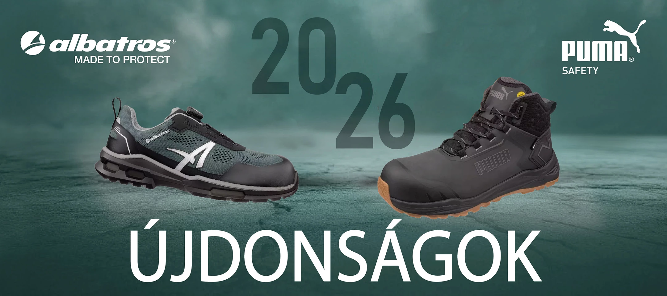 Puma Safatey és Albatros munkavédelmi cipő újdonságok