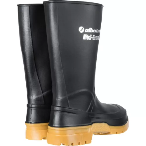 Albatros Guardian Mid Black nitril gumicsizma