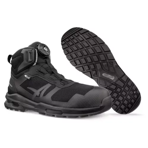 Albatros HALO Black DISC Mid S7S ESD FO SR munkavédelmi bakancs