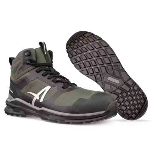 Albatros HALO Green Mid S3S ESD FO SR munkavédelmi bakancs