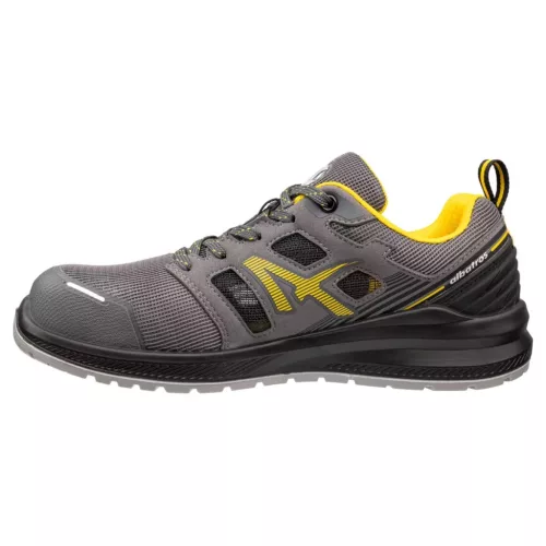 Albatros AIRFLOW Grey Yellow Low S1 ESD FO SR munkavédelmi cipő