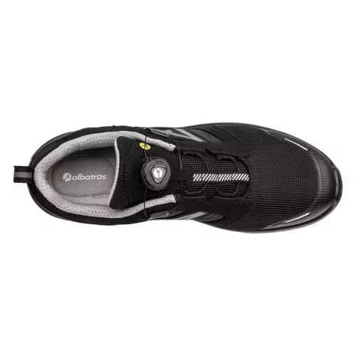 Albatros AIRFLOW BLK QL Low S1PL ESD FO SR munkavédelmi cipő