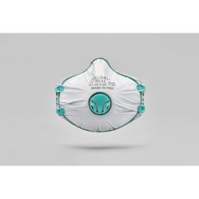 BLS 031 FFP3 szelepes Dolomit légzésvédő maszk heg. pánttal, teljes gumiperemmel külön csom(5 db)