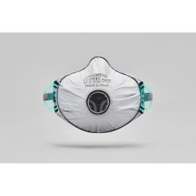 BLS 032 FFP3 szelepes, aktív szenes Dolomit légzésvédő maszk állítható gumival külön csom. (5 db)