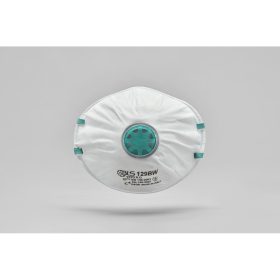 BLS 129BW FFP2 szelepes Dolomit légzésvédő maszk hegesztett pánttal külön csom. (10 db)