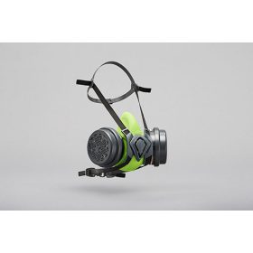   BLS 4600next dupla szűrős félálarc bajonett csatlakozóval, A2P3 R szűrőkke