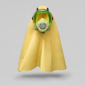   BLS 5700 dupla szűrős teljes álarc bajonett csatlakozóval saválló védőkámzsával, CLASS 2