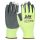 G-TEK PolyKor kötött, nitril tenyérmártott jól láthatósági munkavédelmi kesztyű (3 ujjatlan)