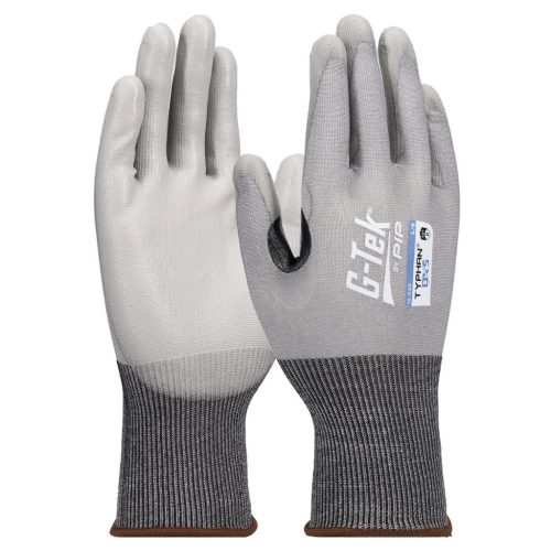 G-TEK Typhan DX5 HPPE kötött, PU tenyérmártott munkavédelmi kesztyű