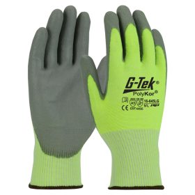 G-TEK PolyKor kötött, PU mártott munkavédelmi kesztyű