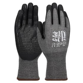 G-TEK X-Treme kötött, nitril tenyérmártott, pontozott munkavédelmi kesztyű