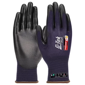G-TEK PosiGrip MAX 18G kötött, HPPE/nylon/spandex, PosiGripMax tenyérmártott munkavédelmi kesztyű