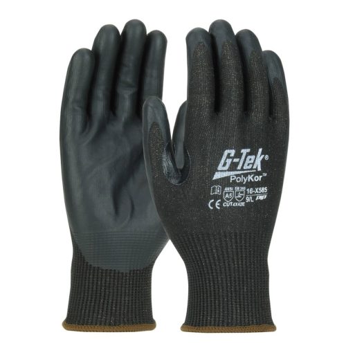 G-TEK PolyKor Xrystal® kötött, NeoFoam® tenyérmártott munkavédelmi kesztyű
