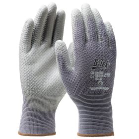 G-TEK 3RX újrahasznosított poliészter, PU tenyérmártott munkavédelmi kesztyű