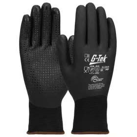 G-TEK 3RX 15G újrahasznosított poliészter/spandex, nitril teljesmártott munkavédelmi kesztyű