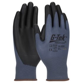 G-TEK NeoFoam kötött, tenyérmártott munkavédelmi kesztyű