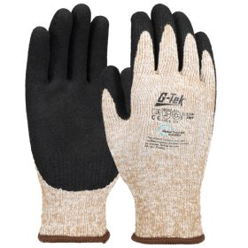 G-TEK 3RX akril/újrahasznosított poliészter, latex tenyérmártott munkavédelmi kesztyű