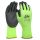 G-TEK kötött, latex tenyérmártott jól láthatósági munkavédelmi kesztyű
