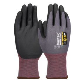 HANTEX REGEN kötött, poliészter, nitril tenyérmártott munkavédelmi kesztyű - bliszteres