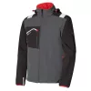 ISSALINE Posh softshell lélegző kabát vízálló cipzárral