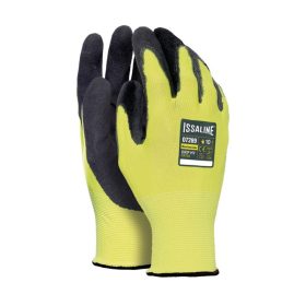 ISSALINE Nylon kesztyű mikrohabos latex bevonattal