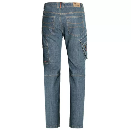 Issaline multi sokzsebes stretch farmernadrág