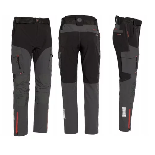 ISSALINE Wise 4-way stretch softshell nadrág lengő zsebekkel – dobozban