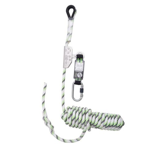 Kratos NIRO - 15m hosszú, 12mm átmérőjű, vezetővel ellátott kötél, energiaelnyelővel