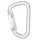 Kratos alumínium karabiner, negyedfordulatos zárral, 21mm nyitótávolsággal
