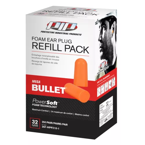 PIP PowerSoft ™ MEGA BULLET poliuretán hab füldugó adagoló utántöltő (250pár)