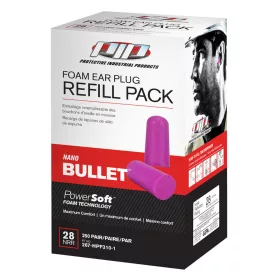  PIP PowerSoft ™ NANO BULLET poliuretán hab füldugó adagoló utántöltő (250pár)