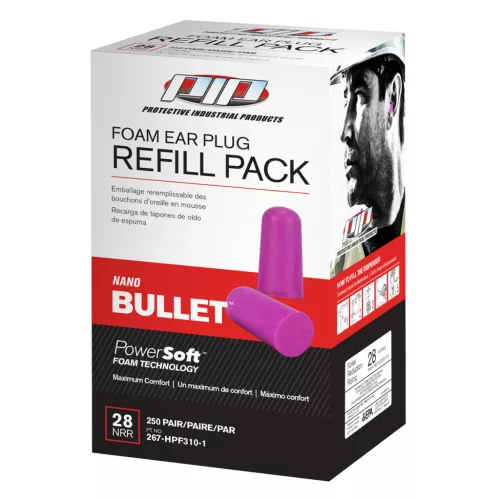 PIP PowerSoft ™ NANO BULLET poliuretán hab füldugó adagoló utántöltő (250pár)