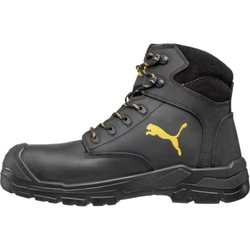 Puma Borneo Black Mid S3 CI HI HRO SRC munkavédelmi bakancs