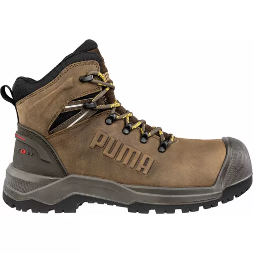 Puma Iron HD Brown Mid S3S FO LG SR munkavédelmi bakancs