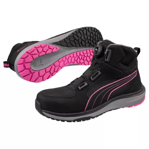 Puma Aspire Disc Mid S3S ESD HRO SR női munkavédelmi bakancs