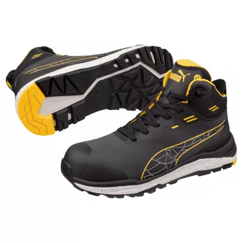 Puma XPLORE Anthr/ Mid S3S ESD FO HRO SR munkavédelmi bakancs