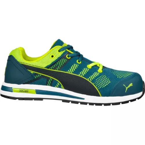 Puma Elevate Knit Green S1PS ESD FO HRO SR munkavédelmi cipő
