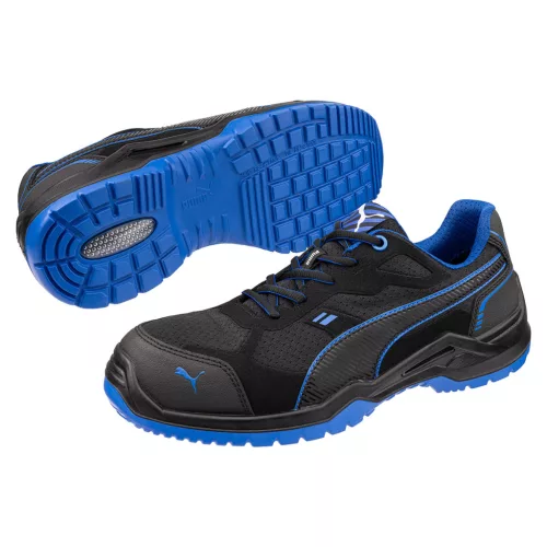 Puma Fuse TC Blue Low S1PS ESD FO SR munkavédelmi cipő - szélesített
