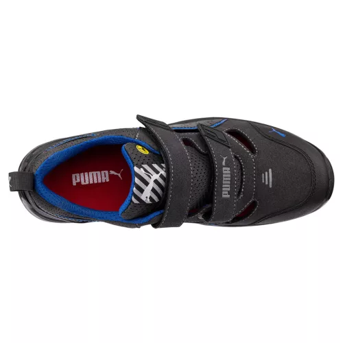 Puma Neodyme Blue Low S1PS ESD FO SR munkavédelmi szandál - szélesített