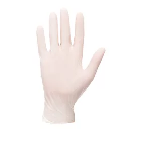 A910 - Egyszerhasználatos latex kesztyű, púderezett (100 db)