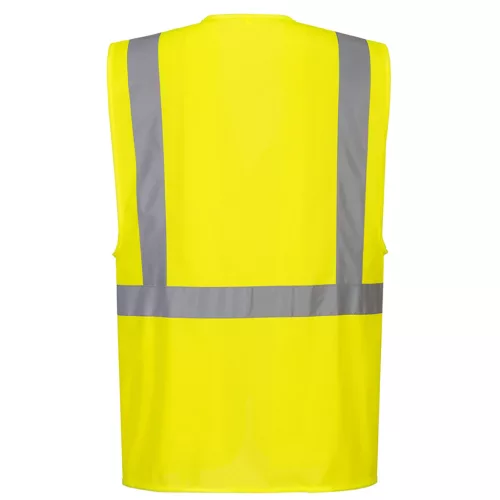 C357 - Hi-Vis Executive mellény tablet zsebbel