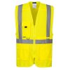 C357 - Hi-Vis Executive mellény tablet zsebbel