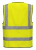 C375 -  Hi-Vis zippzáras mellény