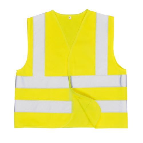 JN14 - Jól láthatósági két csíkos mellény gyerekek részére