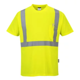 S190 - HiVis póló zsebbel