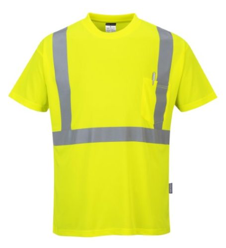 S190 - HiVis póló zsebbel