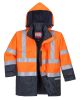 S779 - Hi-Vis Multi Protection antisztatikus és lángálló kabát