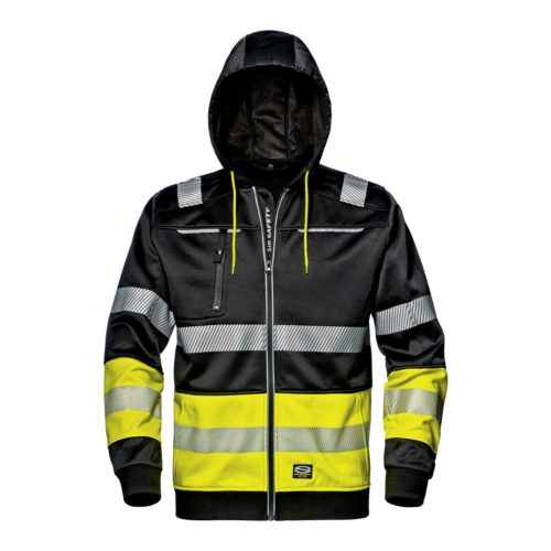 Sir Safety System Hi-Vis Contrast kapucnis melegítőfelső