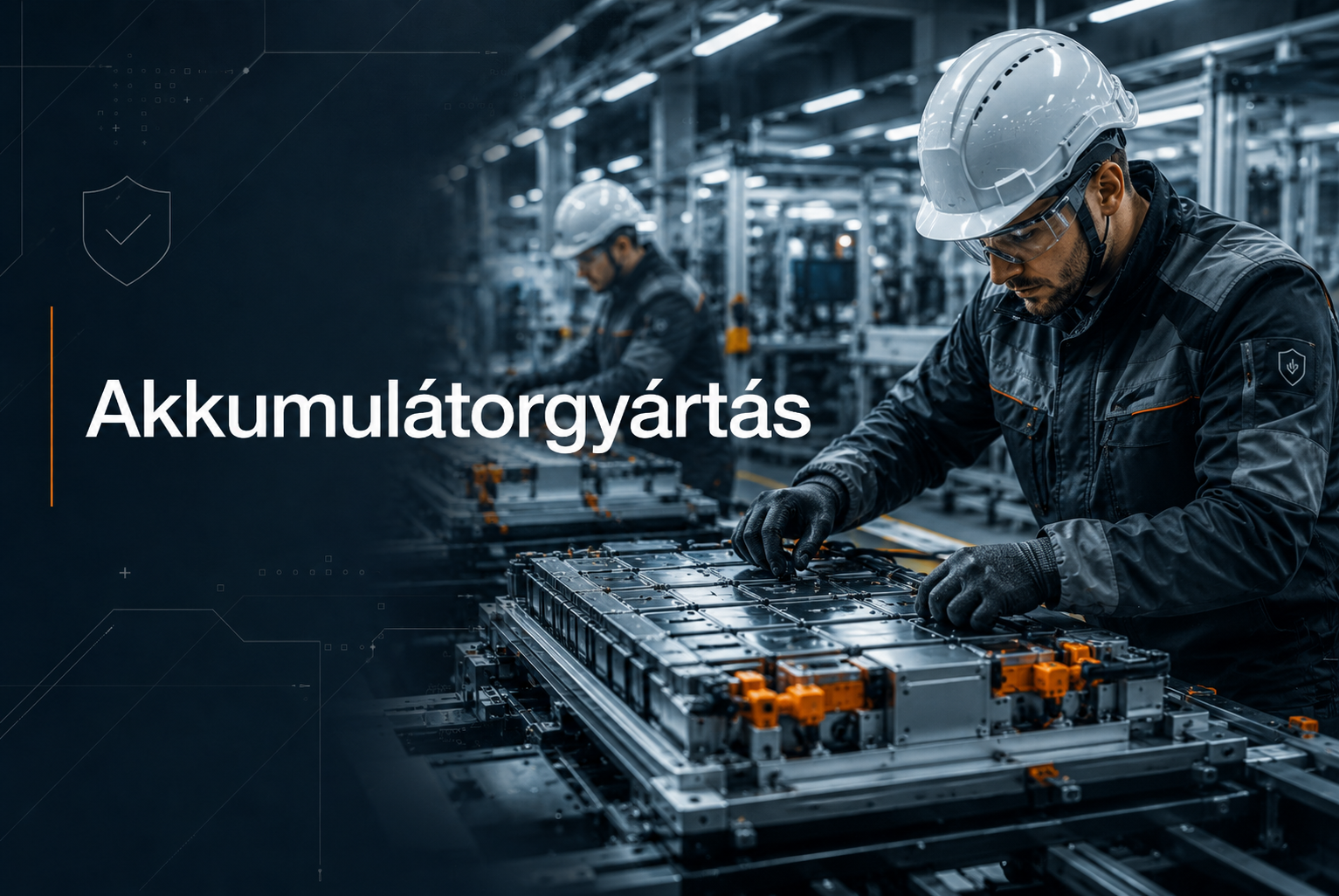 Akkumulátorgyártás – iparági PPE követelményrendszer