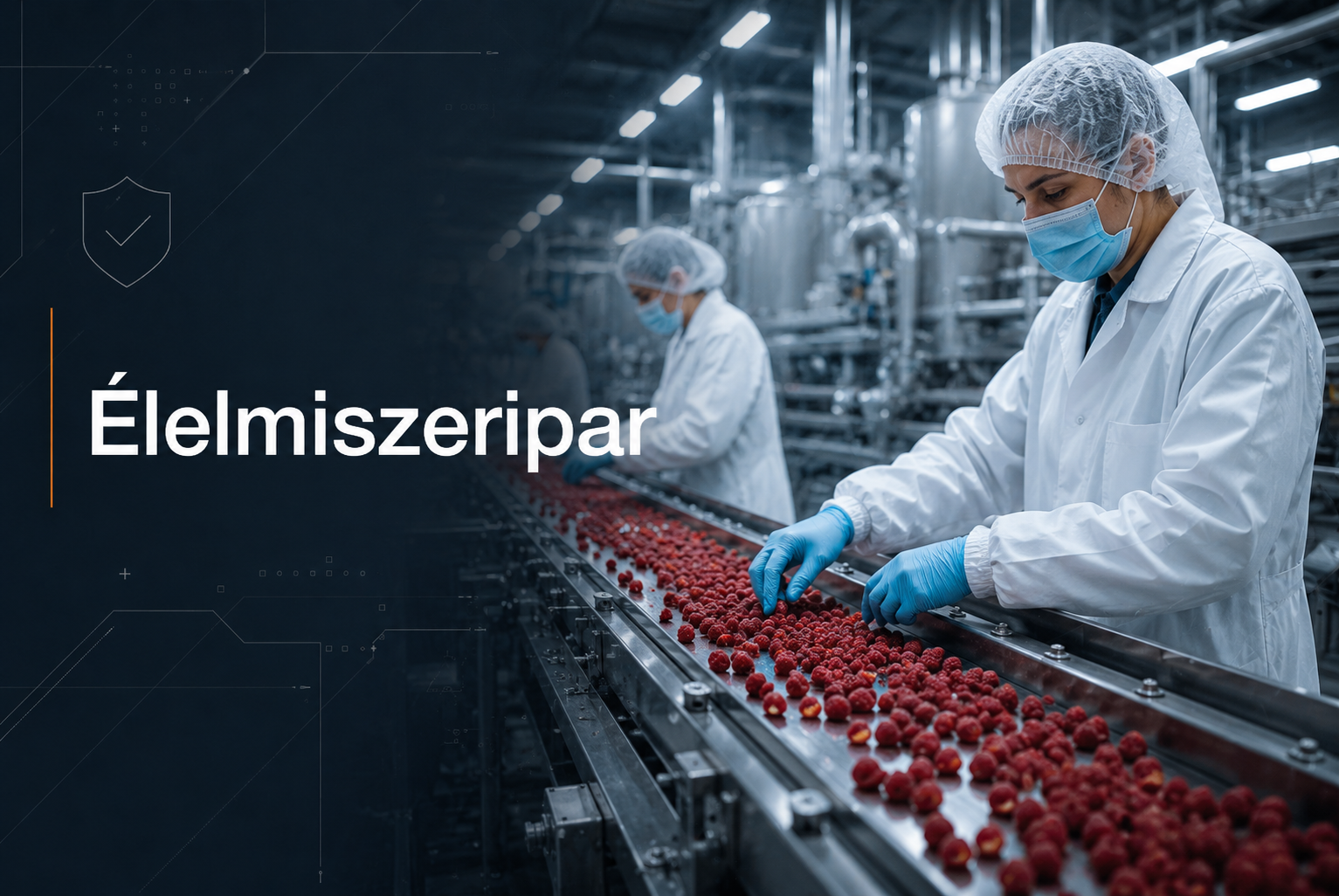 Élelmiszeripar – iparági PPE követelményrendszer